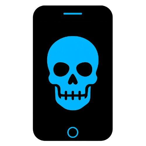 Celular infectado por malware